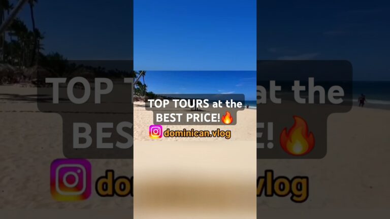 TOP TOURS at the BEST PRICE!🔥 #travel #vacation #beach