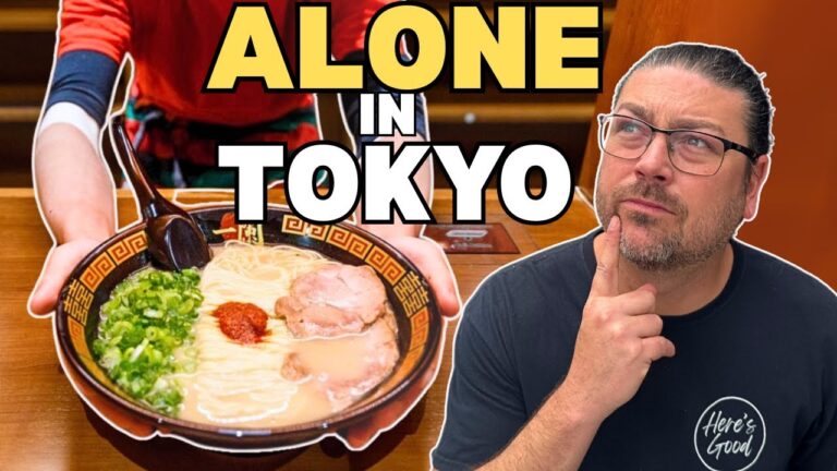 Tokyo’s BEST SOLO Eating Spots!🇯🇵