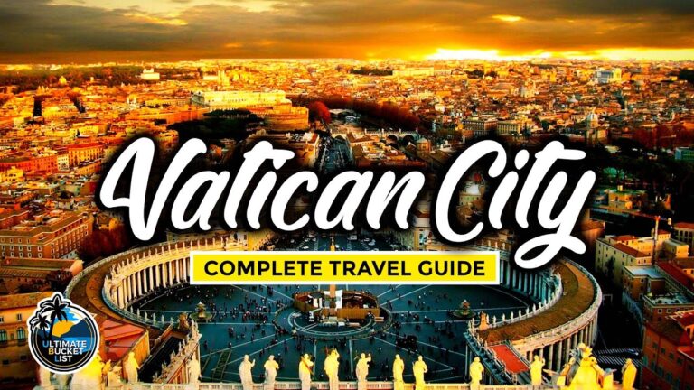 Vatican City – Complete Travel Guide – St Peter’s Basilica, Sistine Chapel, The Pope and more!